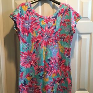 Lilly Pulitzer Button Up Back Dress Size XL